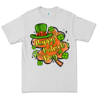 Dove Grey happy st patrick s day shamrock Premium Tee - Artiststas