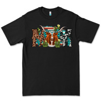 Black longhorn mom Premium Tee - AdoDesignShop