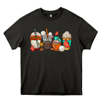 Asphalt volleyball coffee cups Heavy Core Tee - AdoDesignShop