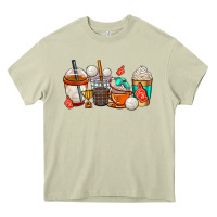 Mossy volleyball coffee cups Heavy Core Tee - AdoDesignShop
