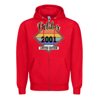 Red October 2001 Limited Edition Zipper Hoodie - Bettercallsaul