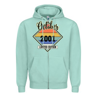 Seafoam October 2001 Limited Edition Zipper Hoodie - Bettercallsaul
