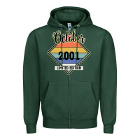 Sports Green October 2001 Limited Edition Zipper Hoodie - Bettercallsaul