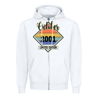 White October 2001 Limited Edition Zipper Hoodie - Bettercallsaul