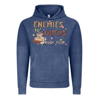 Vintage Denim enemies to lovers book club Vintage Hoodie - MaliasSmallBusiness