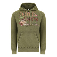 Vintage Olive enemies to lovers book club Vintage Hoodie - MaliasSmallBusiness