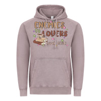 Vintage Zinc enemies to lovers book club Vintage Hoodie - MaliasSmallBusiness