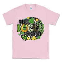 Bubblegum Pink one lucky mama Classic Tee - MaliasSmallBusiness