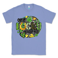 Colony Blue one lucky mama Classic Tee - MaliasSmallBusiness