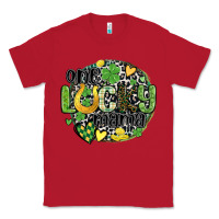 Red one lucky mama Classic Tee - MaliasSmallBusiness