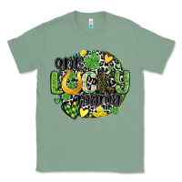 Sage one lucky mama Classic Tee - MaliasSmallBusiness