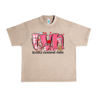French Oak lvn licensed vocational nurse valentine's day Urban Heavy Tee - MaliasSmallBusiness