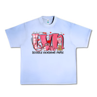 Grape Ice lvn licensed vocational nurse valentine's day Urban Heavy Tee - MaliasSmallBusiness