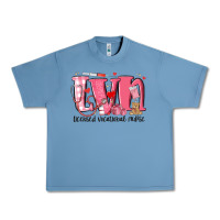 Pebble Blue lvn licensed vocational nurse valentine's day Urban Heavy Tee - MaliasSmallBusiness