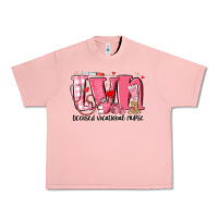 Salmon lvn licensed vocational nurse valentine's day Urban Heavy Tee - MaliasSmallBusiness
