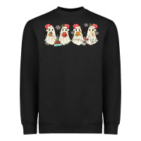 Black pantasmas mexican christmas ghosts Heavyweight Sweatshirt - MaliasSmallBusiness