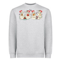 Heather Grey pantasmas mexican christmas ghosts Heavyweight Sweatshirt - MaliasSmallBusiness