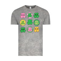 Cloud Rock st.patrick's day clovers Vintage Tee - MaliasSmallBusiness