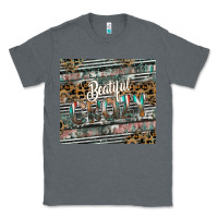 Charcoal Heather beautiful crazy Classic Tee - CowhideDigitalArt