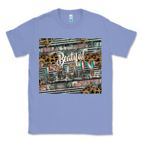 Colony Blue beautiful crazy Classic Tee - CowhideDigitalArt