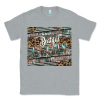 Heather Grey beautiful crazy Classic Tee - CowhideDigitalArt