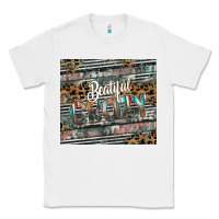 White beautiful crazy Classic Tee - CowhideDigitalArt