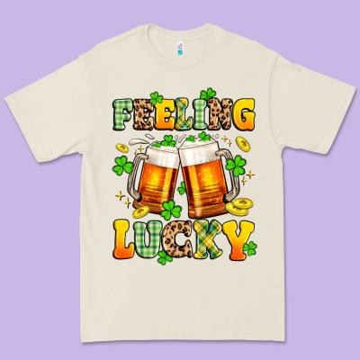 Feeling Lucky Premium Tee Designed By Artiststas