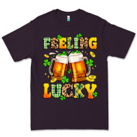 Plum feeling lucky Premium Tee - Artiststas