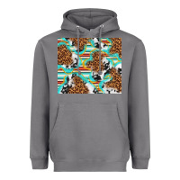 Storm serape cowhide and leopard with glitter Heavyweight Hoodie - TumblerDesignByShophia