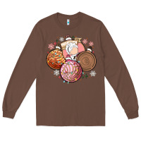 Chestnut christmas pan dulce Long Sleeve Tee - MaliasSmallBusiness