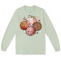 Matcha christmas pan dulce Long Sleeve Tee - MaliasSmallBusiness