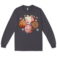 Smoke christmas pan dulce Long Sleeve Tee - MaliasSmallBusiness