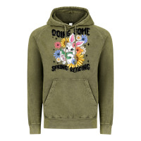 Vintage Olive doing some spring reading Vintage Hoodie - MaliasSmallBusiness
