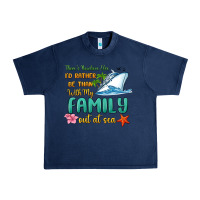 Navy there's nowhere else i'd rather be than with my fa Urban Heavy Tee - MaliasSmallBusiness