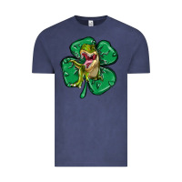 Vintage Denim dinosaur st patricks day Vintage Tee - MaliasSmallBusiness