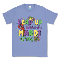 Colony Blue bead up bitches it's mardi gras Classic Tee - MaliasSmallBusiness