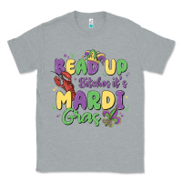 Heather Grey bead up bitches it's mardi gras Classic Tee - MaliasSmallBusiness
