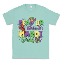 Seafoam bead up bitches it's mardi gras Classic Tee - MaliasSmallBusiness