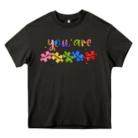 Asphalt you are loved autism Heavy Core Tee - JahusDesignShop