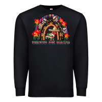 Black cinco de mayo rainbow Premium Sweatshirt - CowGirlArtShop