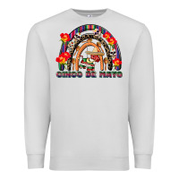 Dove Grey cinco de mayo rainbow Premium Sweatshirt - CowGirlArtShop