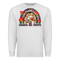 Oatmeal Heather cinco de mayo rainbow Premium Sweatshirt - CowGirlArtShop