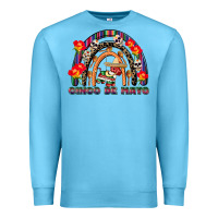 Ocean Blue cinco de mayo rainbow Premium Sweatshirt - CowGirlArtShop