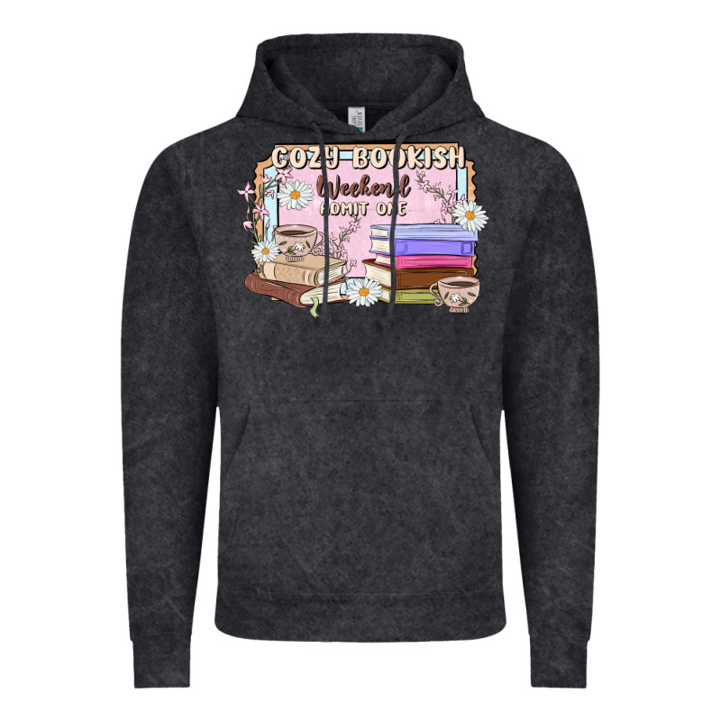 Cozy Bookish Weekend Ticket Vintage Hoodie by MaliasSmallBusiness | Teevron