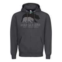 Smoke Mama Bear Sleep Disorders Awareness Zipper Hoodie - Bettercallsaul
