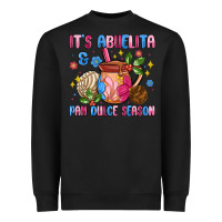 Black its abuelita and pan dulce season Heavyweight Sweatshirt - MaliasSmallBusiness