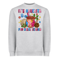 Heather Grey its abuelita and pan dulce season Heavyweight Sweatshirt - MaliasSmallBusiness
