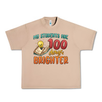 Burro my students 100 days brighter Urban Heavy Tee - MaliasSmallBusiness