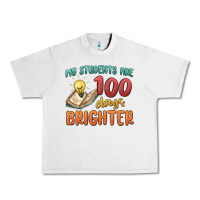 Lunar Rock my students 100 days brighter Urban Heavy Tee - MaliasSmallBusiness