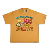 Peanut Butter my students 100 days brighter Urban Heavy Tee - MaliasSmallBusiness